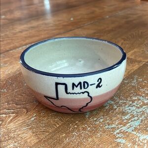 Marshall pottery Texas bowl